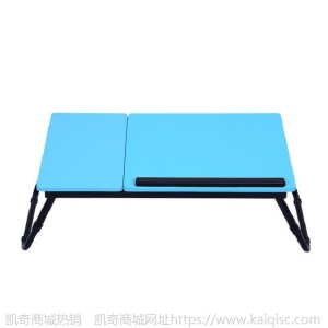 折叠电脑桌 双档折叠桌子便携式床上办公桌简易家具