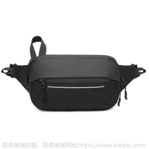 新款男士腰包韩版机能胸包简约时尚单肩包运动多功能可扩容斜挎包