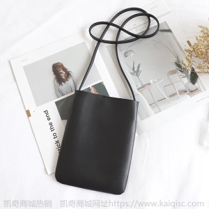 韩版复古竖款手机包ins时尚简约软面小挎包森系文艺休闲单肩小包