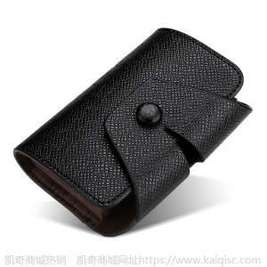 批发凯奇热销男士卡包卡套韩版卡夹多功能搭扣证件包工厂可定制
