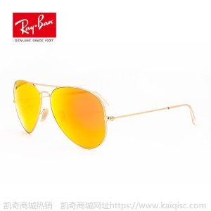 RayBan雷太阳镜徒步旅行者板材方形简约舒适墨镜0RB3025