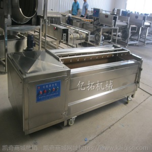 大小可定制洋芋胡萝卜毛棍清洗 根茎类去皮洗泥机净菜加工去皮机