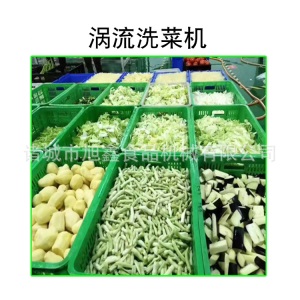 新款净菜加工设备 不锈钢涡流洗菜机 土豆丝净洗设备商用 现货