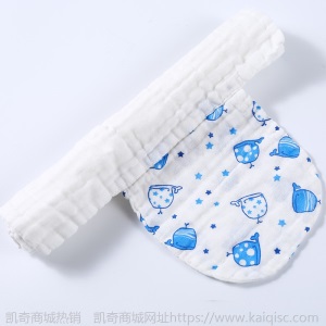 ❤好评率100%❤4层婴儿吸汗巾儿童纱布垫背巾纯棉卡通幼儿园隔汗巾大号宝宝汗巾
