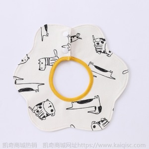婴儿防水口水巾夏季薄款新生儿纯棉围兜儿童饭兜兜宝宝360度围嘴