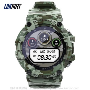 乐玛通LOKMAT ATTACK 2蓝牙运动手表智能提醒心率血压smart watch