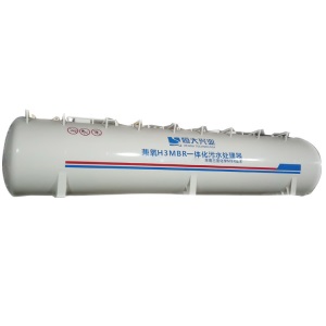 深圳小区生活废水500T/D一体化污水处理设备项目现场
