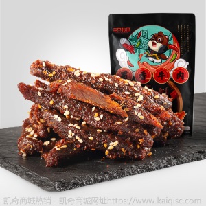 【三只松鼠_蜀香牛肉100g】休闲零食小吃肉脯特产牛肉干美食