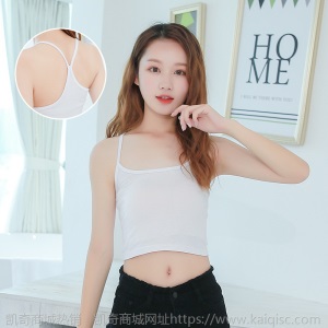 9.9包邮女装韩版莫代尔吊带性感背心内搭漏肚脐短款t恤女一件代发