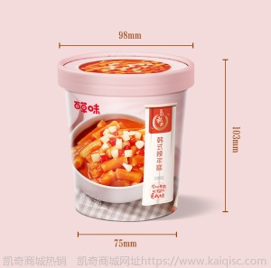 【百草味-韩式辣年糕160g】甜辣风味零食糕点美食小吃