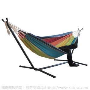 帆布吊床 吊椅秋千吊床防侧翻帆布吊床专用户外秋千用品 露营吊床