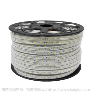 厂家销售5730高压220v灯条120珠斜双排全铜芯室内户外硅胶led灯带