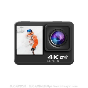 新款4K防水户外运动相机防抖WIFI运动DV头盔相机运动摄像机凯奇