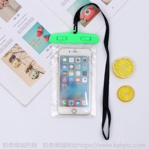 厂家批发户外用品PVC手机透明防水袋 漂流防水手机保护套定制批发