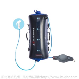 凯奇凯奇淋浴袋运动水袋太阳能沐浴袋户外用品野炊露营储水用品