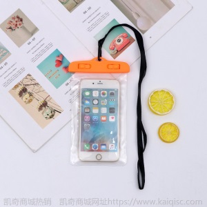 厂家批发户外用品PVC手机透明防水袋 漂流防水手机保护套定制批发