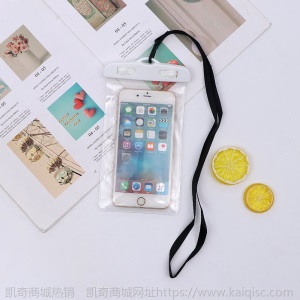 厂家批发户外用品PVC手机透明防水袋 漂流防水手机保护套定制批发