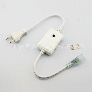 凯奇220V高压60灯每米5050LED防水套管软灯条七彩RGB灯带