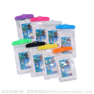 厂家批发户外用品PVC手机透明防水袋 漂流防水手机保护套定制批发