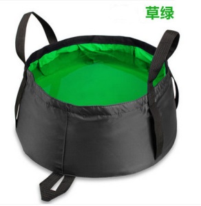工厂直销旅行旅游户外用品便携折叠水盆洗脚盆洗脸盆折叠盆便携式