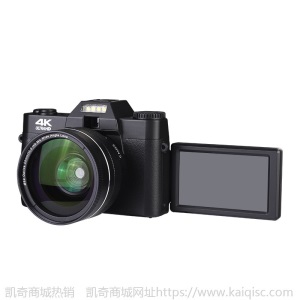 凯奇新款4K高清4800万像素入门微单数码照相机家用旅行带WIFI相机