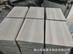 12mm佛山厂家供应橡胶木拼板家具实木板材集成材木质装修材料