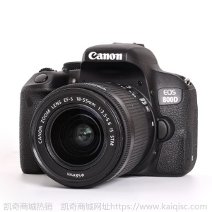 Canon佳能EOS 800D（18-55mm）套机高清数码照相机入门级单反相机