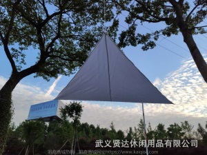 天幕户外露营野营防晒遮阳布 沙滩防晒防紫外线沙滩天幕 户外用品