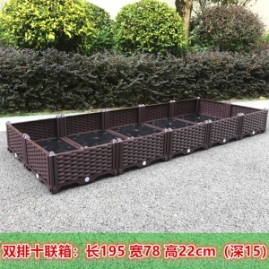 养花盆有孔栽种种菜箱盆栽耐用绿植蔬菜苗家用养殖盆阳台养殖箱