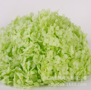 云南鲜花直批永生花木绣球/保鲜花真花干花塔型盒装绣球厂家批发