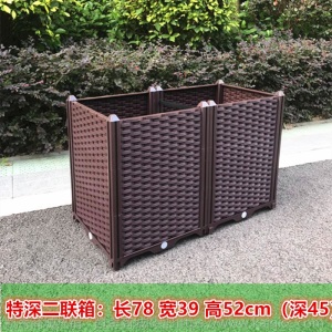 养花盆有孔栽种种菜箱盆栽耐用绿植蔬菜苗家用养殖盆阳台养殖箱