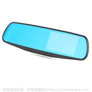 车载汽车后视镜行车记录仪 单 双录录像1080p双镜头带倒车影像