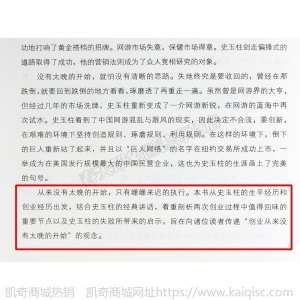 史玉柱的致命营销 关键时史玉柱做了什么 商界名人传记 财经