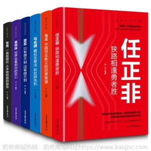 揭秘中国财富全6册任正非马云马化腾雷军董明珠张勇商界人物创业