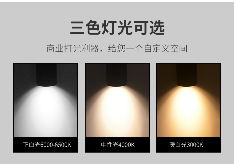 轨道灯 cob