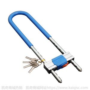玻璃门锁拉手锁把手锁防盗锁双门加长U型锁插锁店面锁商铺锁u形锁