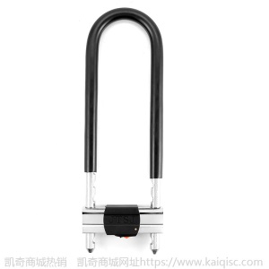 玻璃门锁加长u型锁抗液压剪双开门拉手锁双门锁摩托车商铺U形插锁