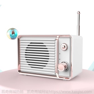 小电视新款复古蓝牙音箱 手提便携式创意礼品手机无线小音响