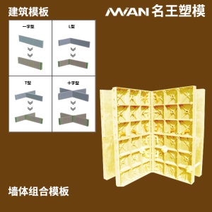 清水墙体建筑塑料模板 新型组合式建筑模板 地下管廊预制模板