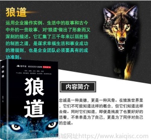 图书批发 鬼谷子狼道人生智慧成功法则个人成长为人处世 励志书籍