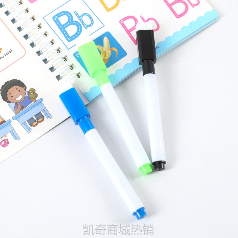 新款跨境销售英文学生控笔临摹练字本儿童控笔训练字帖趣味学习册