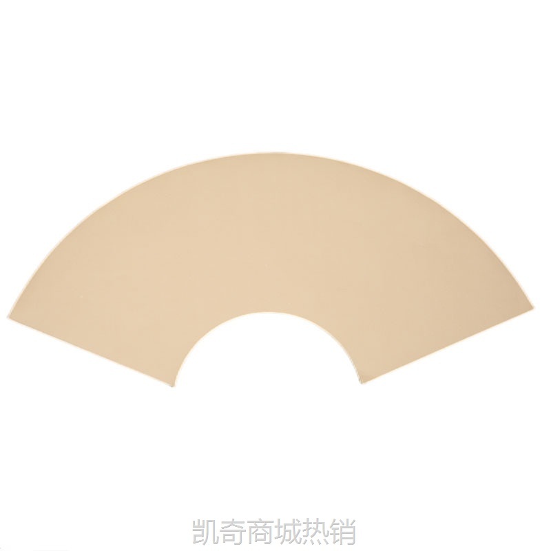 空白扇面宣纸扇形画芯白色仿古麻色国画书法生宣半生熟宣加厚檀皮