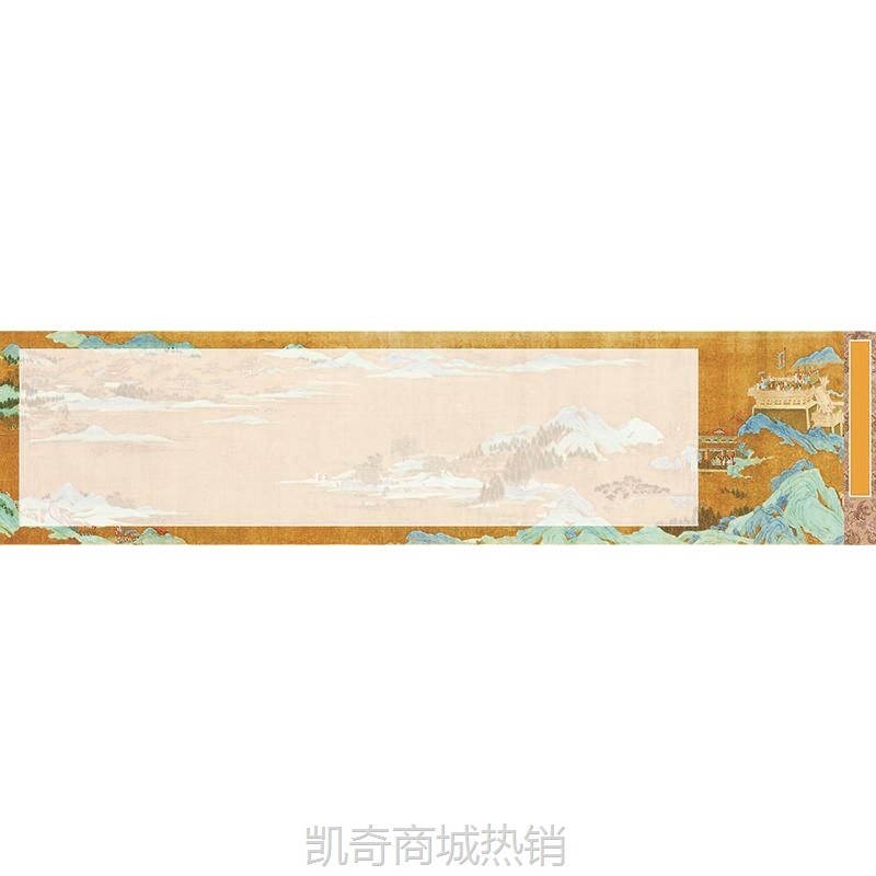 高清微喷兰亭序字帖清明上河图汉宫春晓图桃源图国画书法装饰临摹