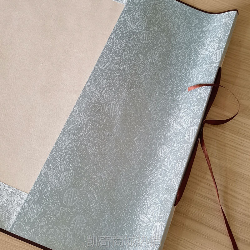 空白挂轴卷轴画轴宣纸四尺对开挂轴创作书法国画作品纸装裱画轴