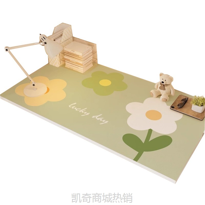 皮革书桌垫防水防油桌布学习桌垫可裁剪电脑桌垫保护垫写字台桌垫