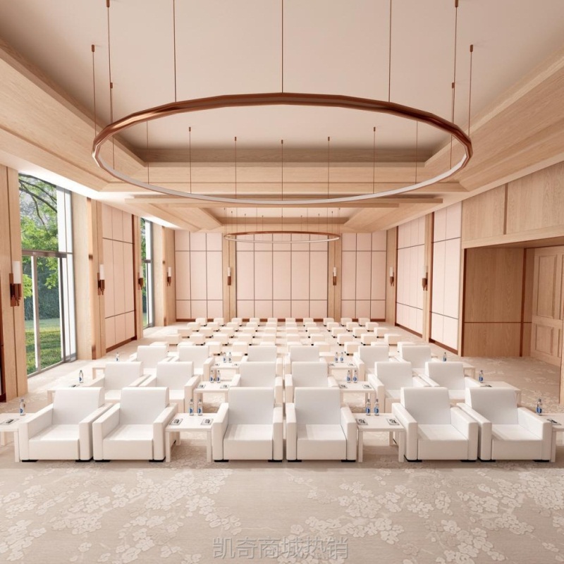 办公会展沙发茶几会议室贵宾接待室沙发前排沙发组合活动小白沙发
