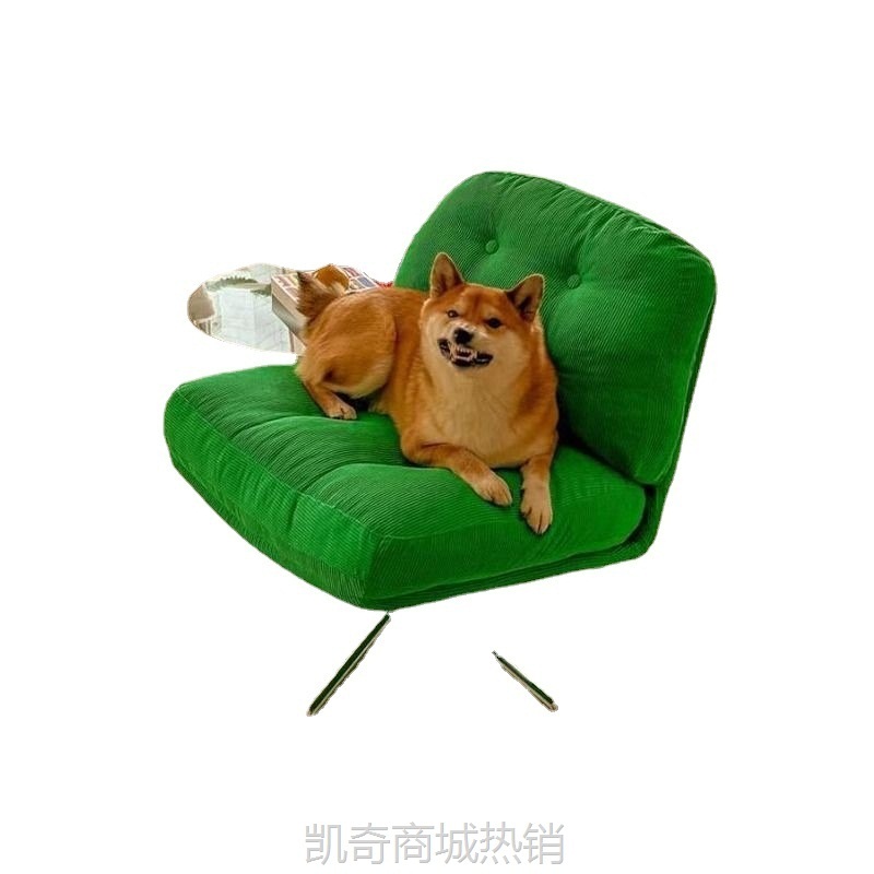 网红沙发椅杜威林格休闲椅旋转客厅阳台小户型单人椅1:1复制