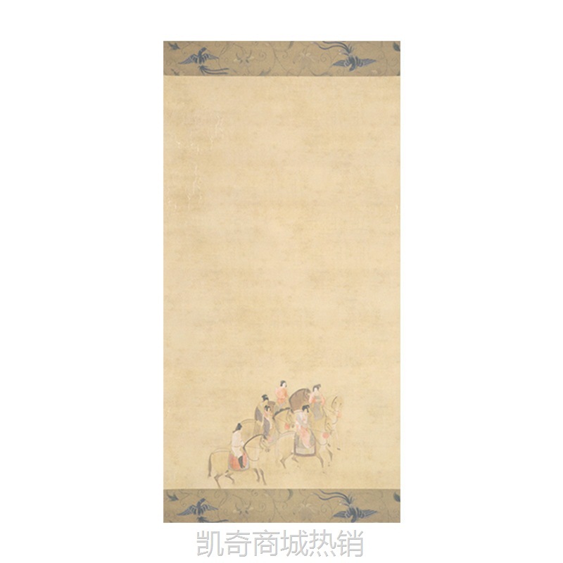 蜡染微喷宣纸创意小品书法作品纸书法毛笔字行书创作参赛投稿专用