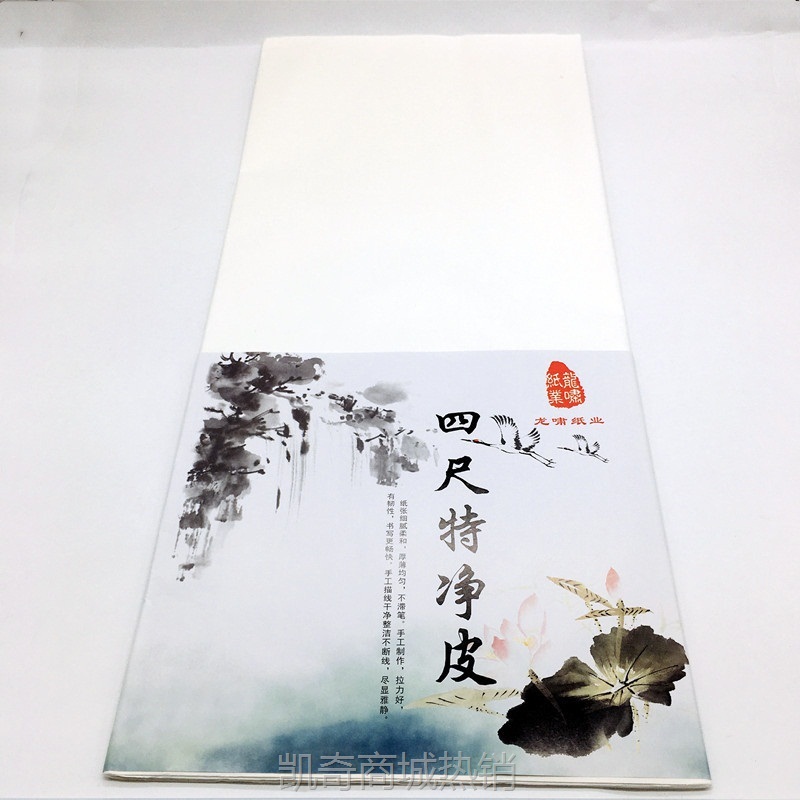 龙啸4尺生宣纸学生书法毛笔练习纸训机构作品纸书法国画创作纸