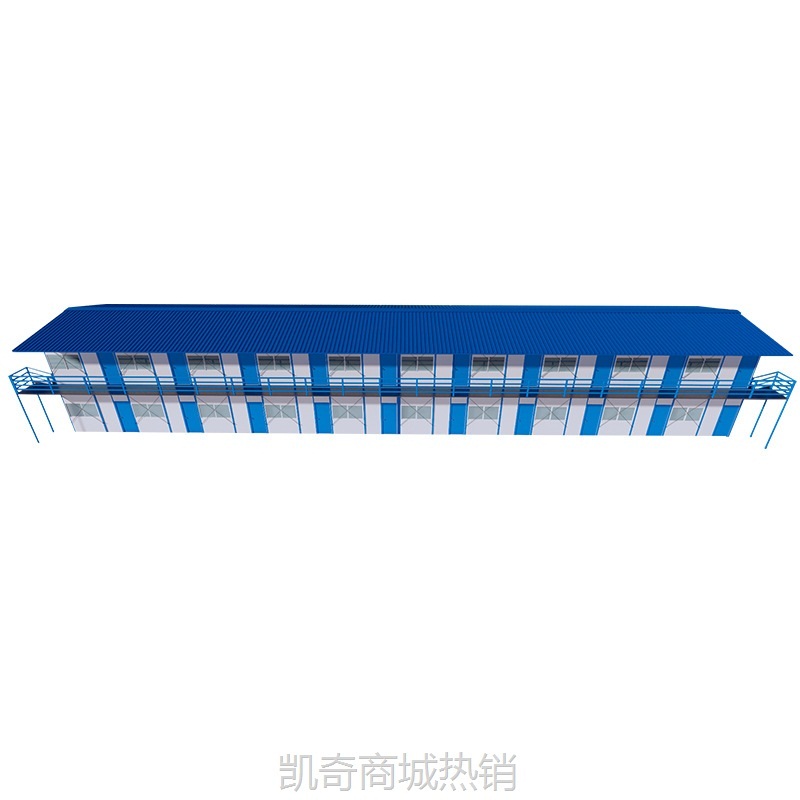 活动房K式简易房双坡组合房工地住人办公室活动房员工宿舍临建房
